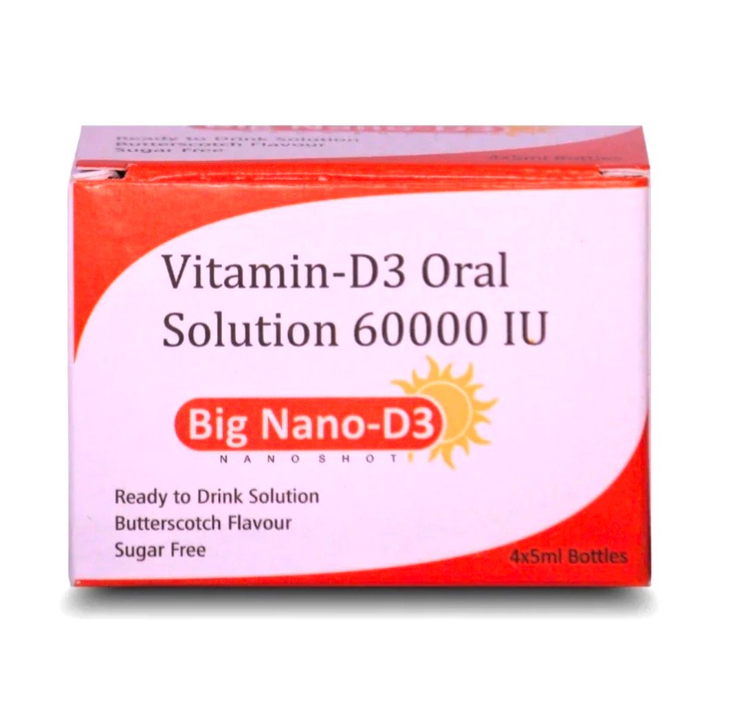Vitamin-D3 Oral Solution 60000 IU